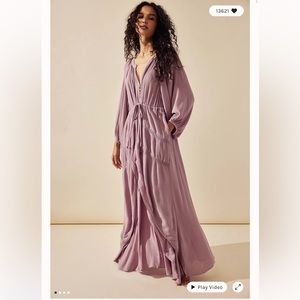 Free People Plenty Of Love Billowy Romantic Maxi Dress